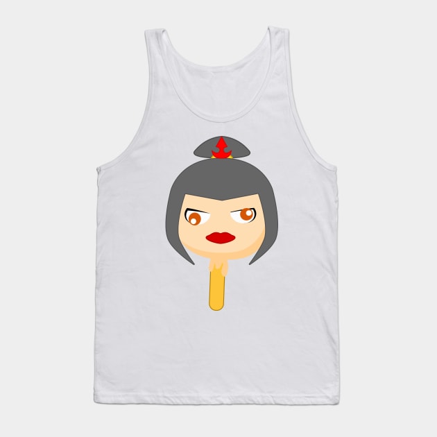 Avatar the Last AIrbender Azula Ice Cream Tank Top by CoreyUnlimited